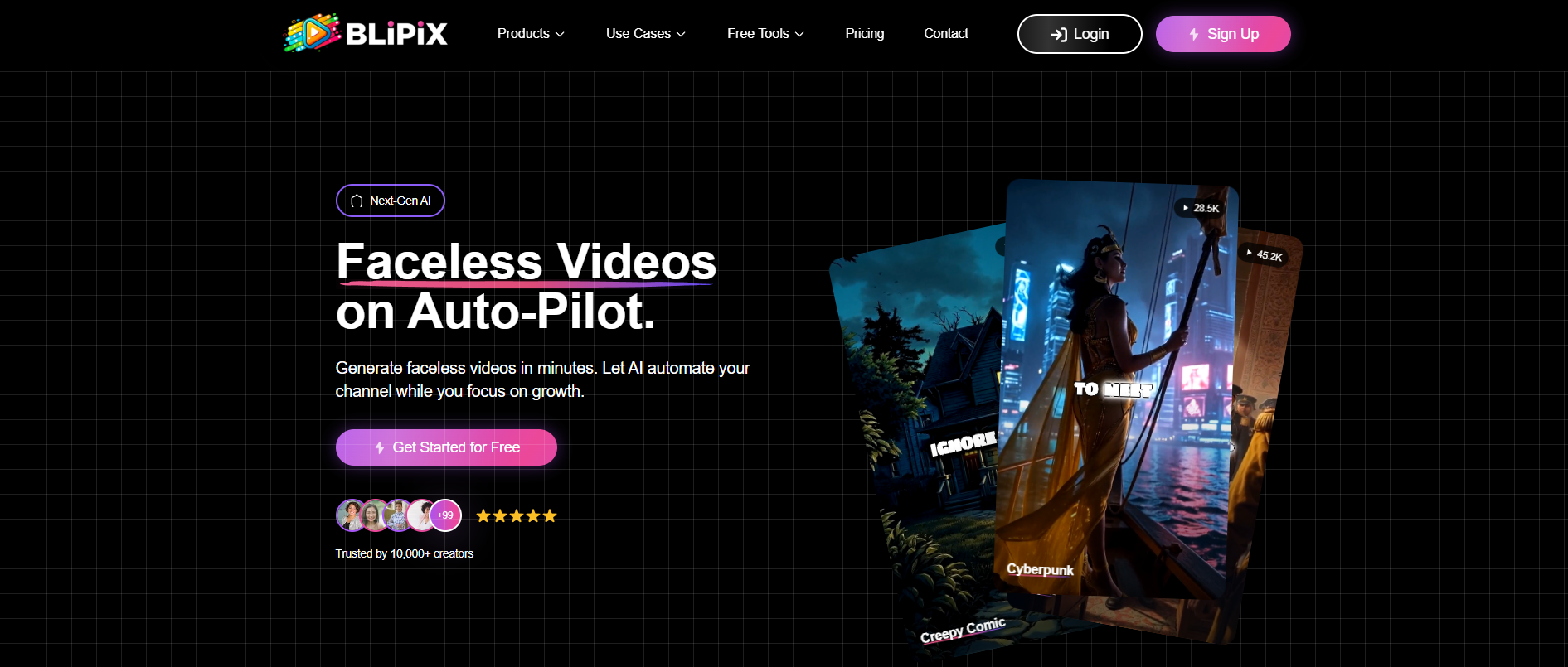 Blipix AI Video Platform